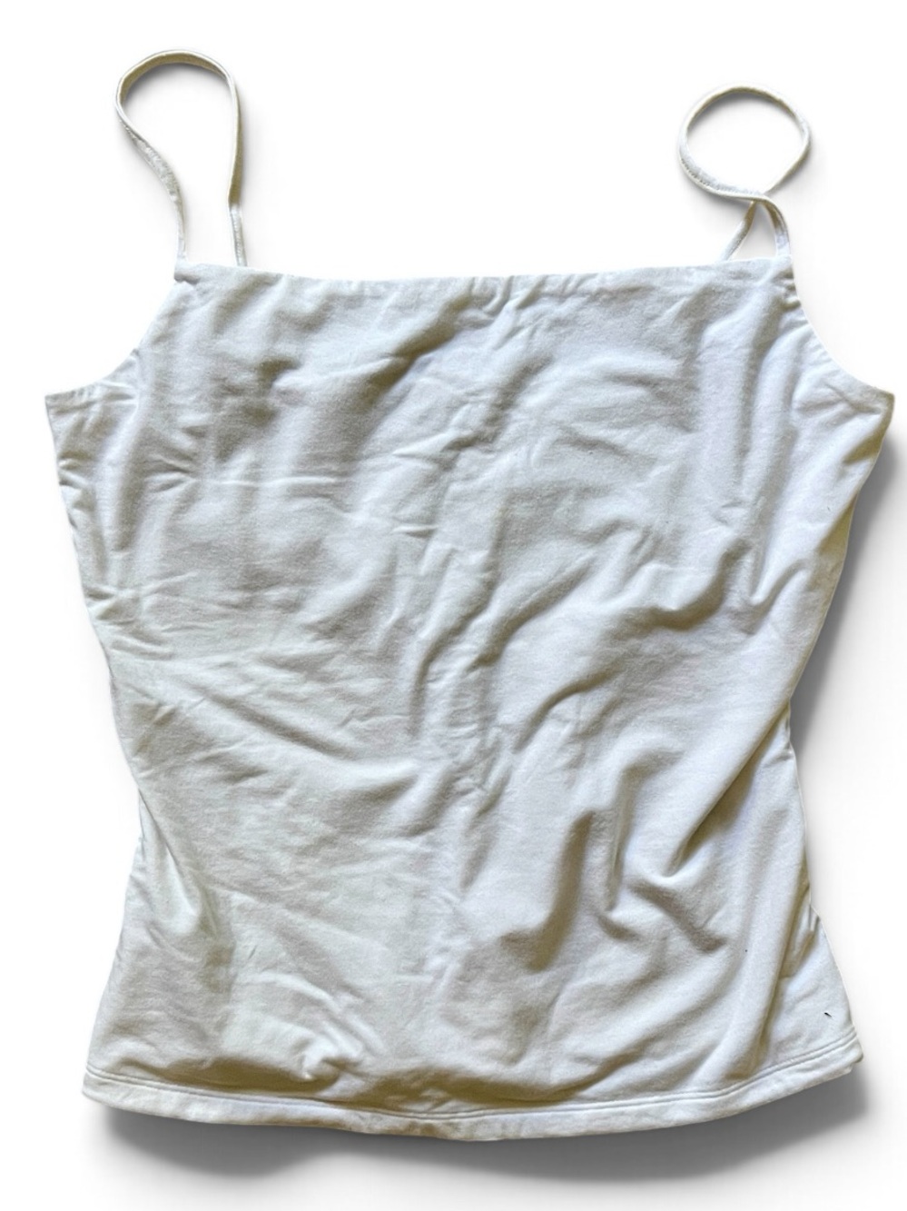 Banana Republic White Spaghetti Strap Camisole